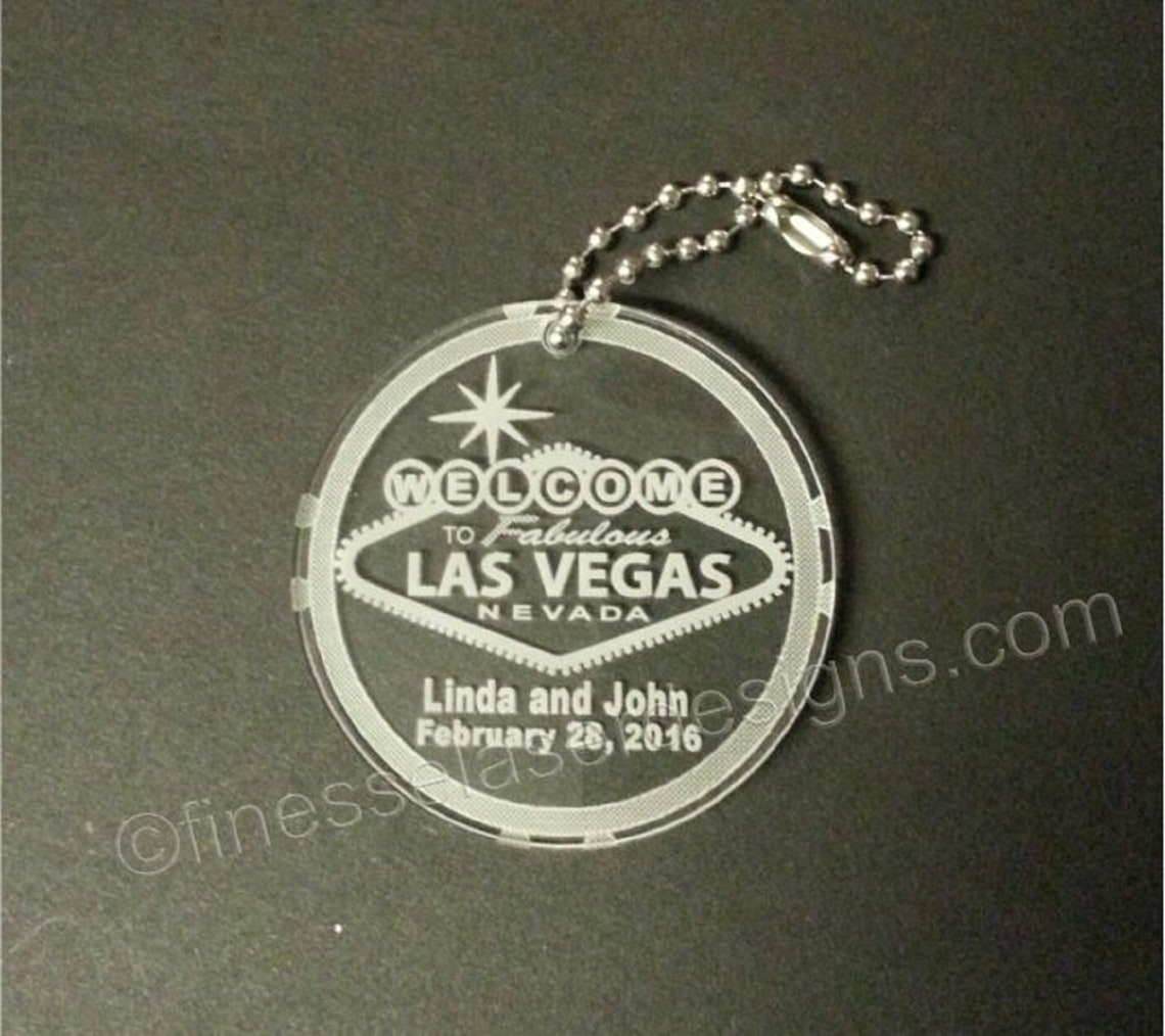 Personalized Las Vegas Sign LED Acrylic Wedding Anniversary - Etsy