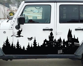 Wizards Castle Universal Full Body Car Decals, Full Side Vinyl Decal Trim to Fit Graphics, Side Sticker for Cars Trucks SUV Off Road Vehicle