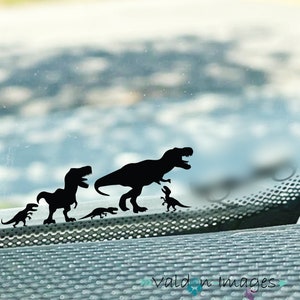 Trex Hidden Easter Egg Decal, Dino Windshield Decal Sticker, Funny Car Decal, Hidden Truck Vinyl Decal, Cell Phone Sticker, Gifts For Men image 4