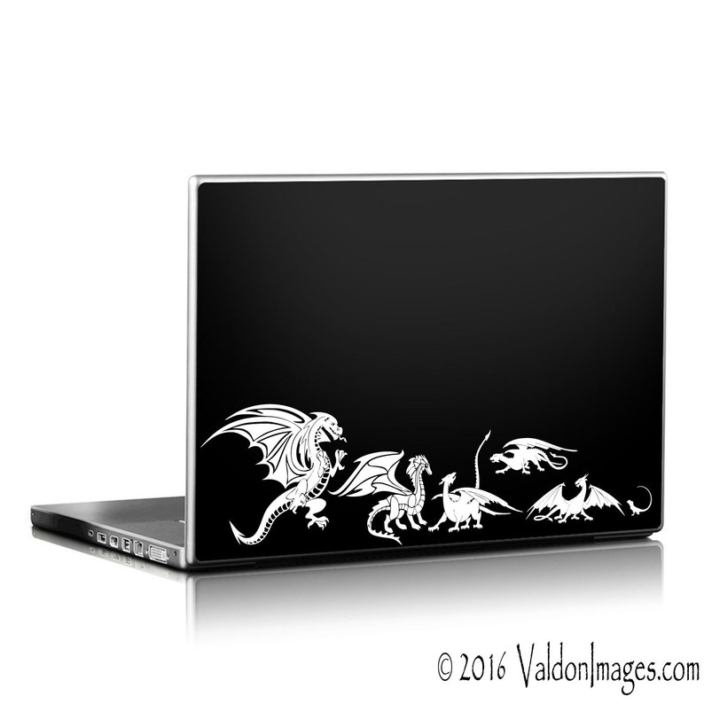 My Dragon Family Car Decal, Dragon Laptop Decal, Dragon Vinyl Decal ...