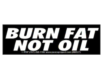 Small Bumper Sticker//Decal One Less Car Peace Resource Project MS047 5.75 x 1.5