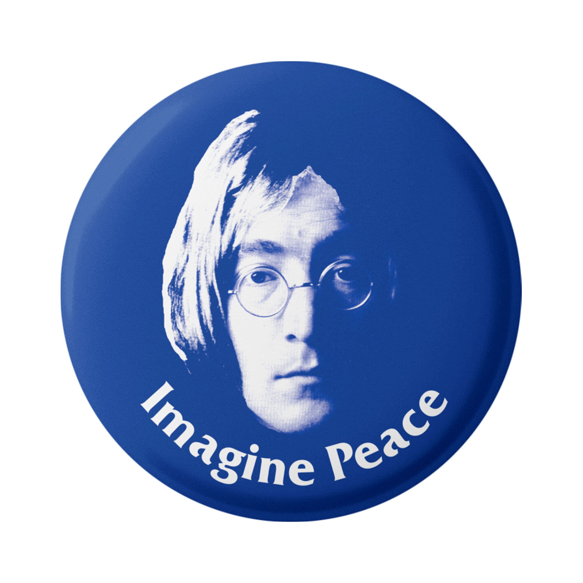 ジョニオ着 ヴィンテージ ジョン・レノン 反戦バッジ NO WAR イマジン