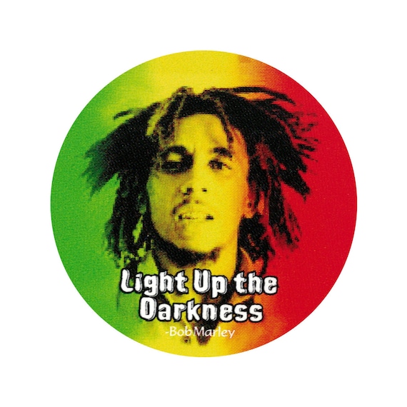 Bob Marley Light Up The Darkness Light Up The Darkness Bob Marley Button / Pinback Or Magnet | Etsy Australia