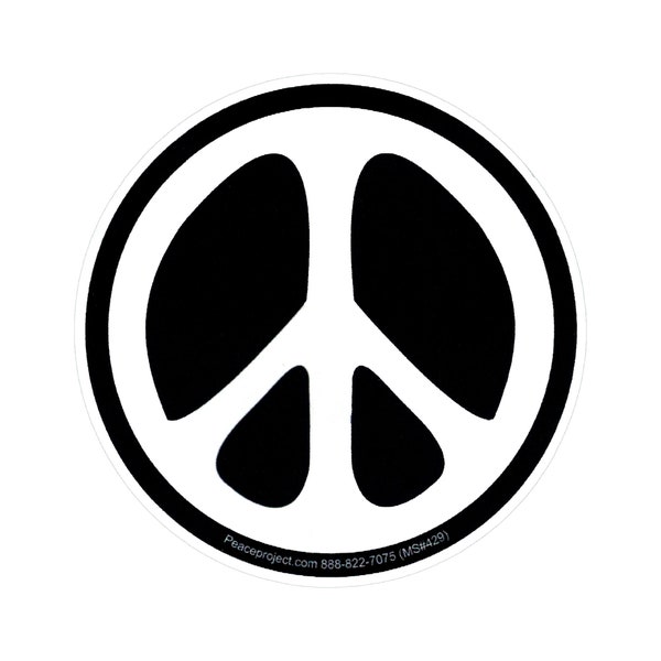 Peace Sign Decal - Etsy