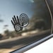Healing Hand - Native American Symbol Vinyl Decal / Rub on Sticker - 14 ...