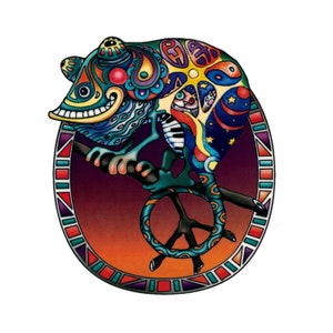 Phat Peace - Translucent Window Sticker / Decal (4&quot; X 4.5&quot;)