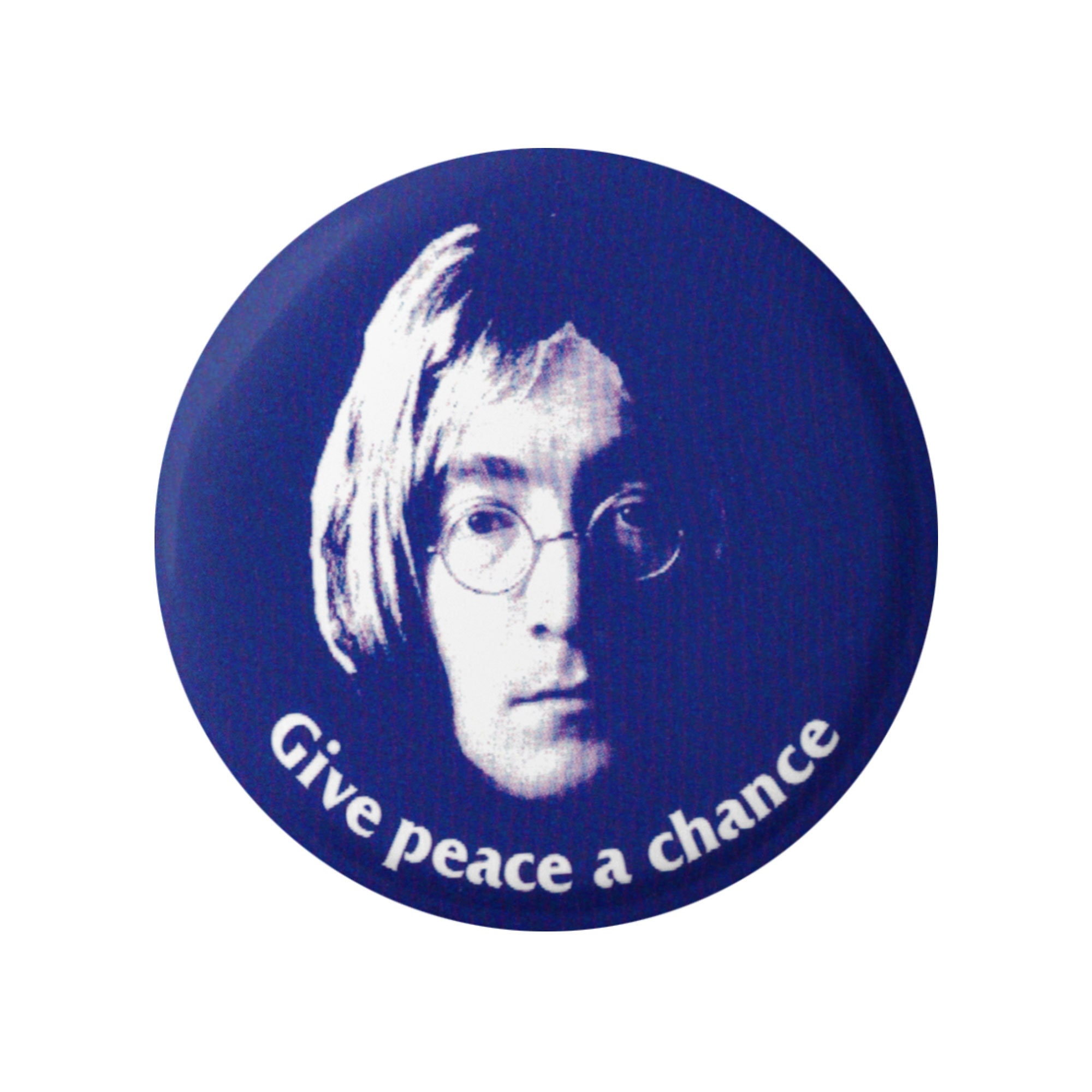 Give Peace a Chance John Lennon Anti-war Peaceful Protest Button