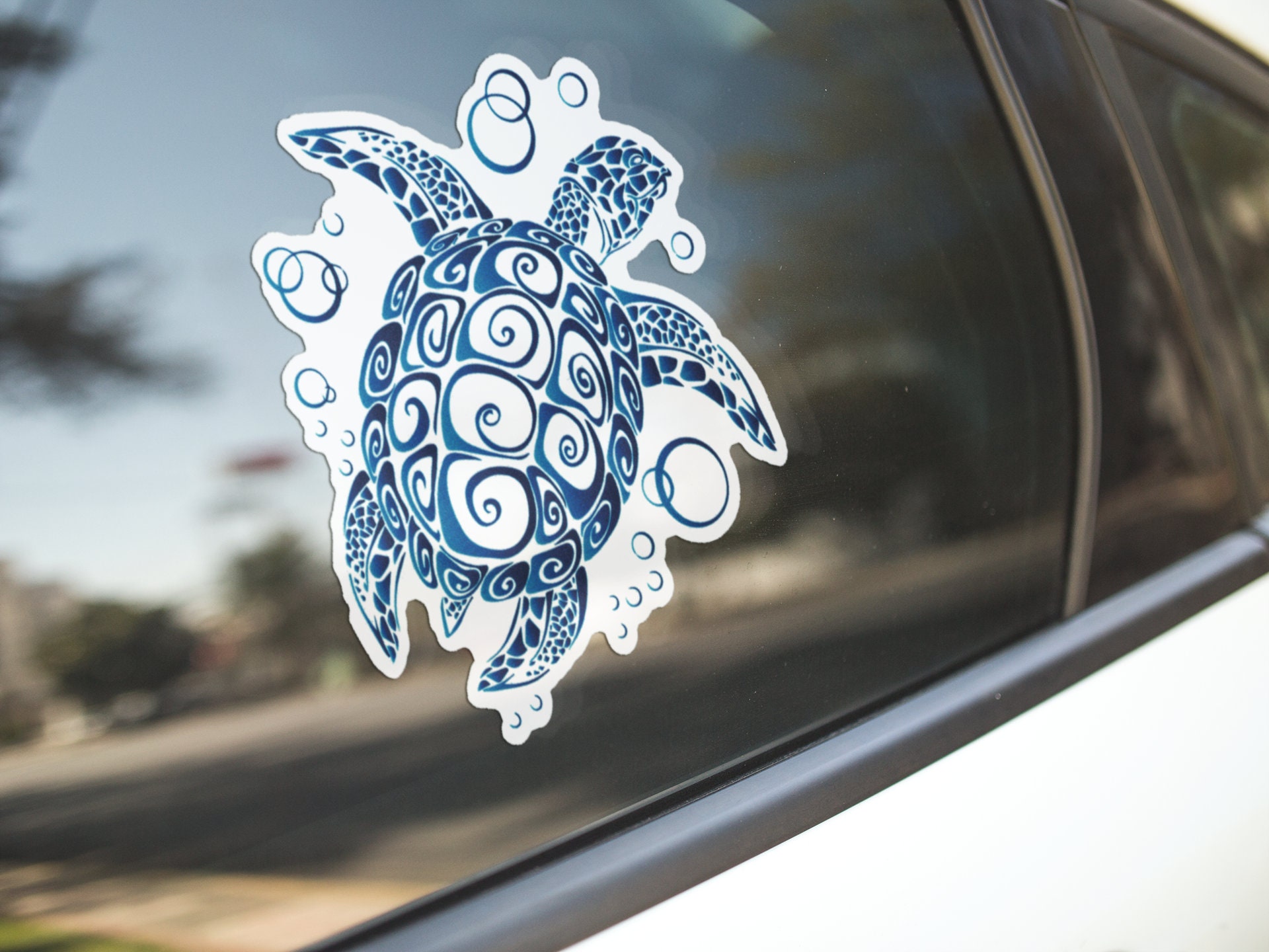 Buy Sea Turtle Vinyl Sticker Bumper Sticker Decal 4.75 by 4.5