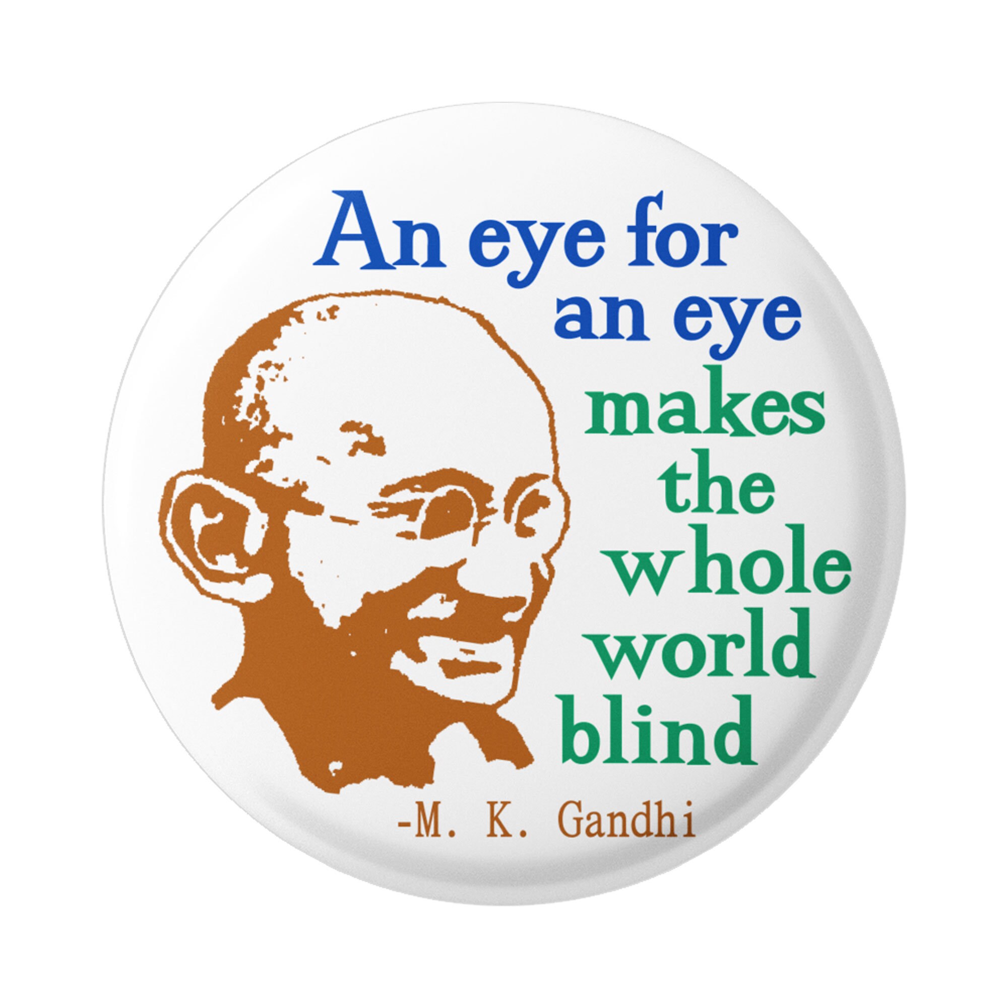 an eye for an eye gandhi