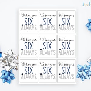 Police Favor Tags: Retirement, Graduation, Appreciation (Digital Download)