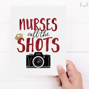 Nurses Call The Shots | Nurse Decor | Nurse Photo Booth | Future Nurse | Nurse Retirement Party Prop | Nurse Practitioner |Nurses Week | RN