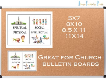 LDS Children & Youth Guide Printable: Primary Bulletin Board (Digital Download)