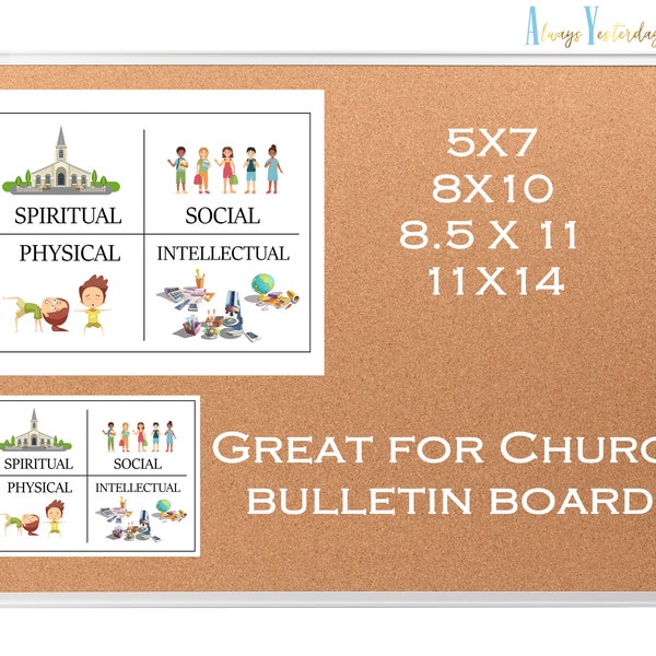 Childrens Guidebook Printable | Primary Presidency Bulletin Board | Children and Youth Handout  | LDS Church | Activity Days | Goal Setting