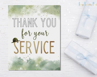 Sheriff Retirement Party Print: Thank You For Your Service (Digital Download)
