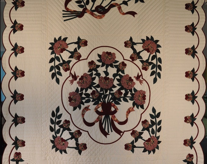 Beautiful Handmade Amish Quilt lancaster Treasure Etsy