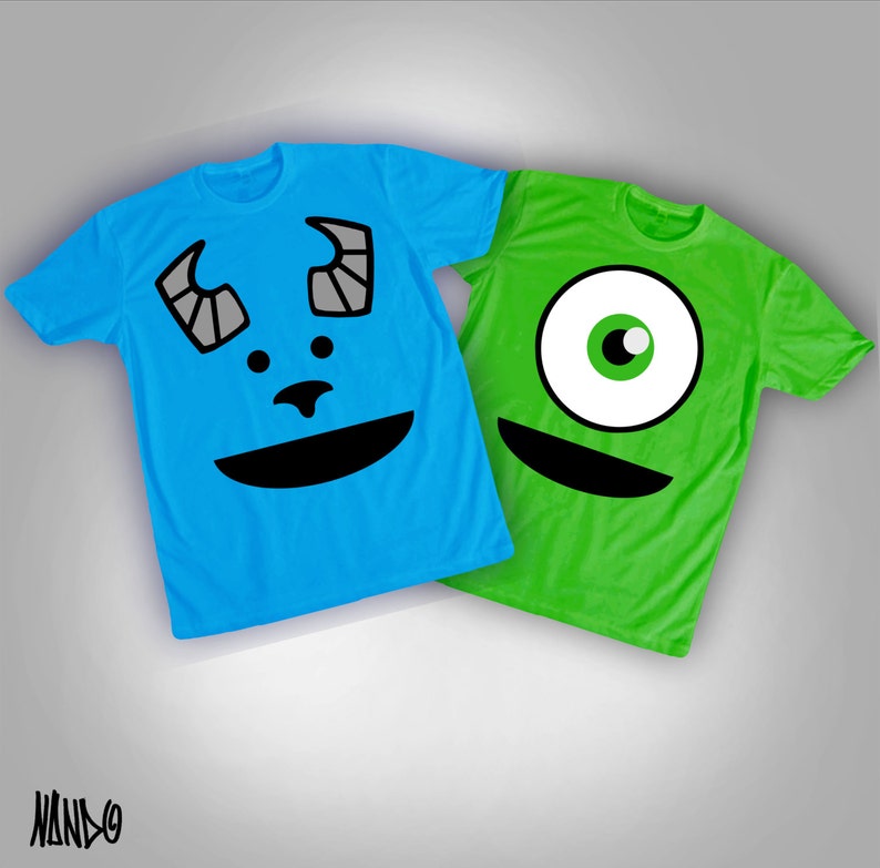 Monsters Matching T-shirts - Etsy