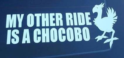 Qypf 15.5cm*6.9cm Creative My Other Ride Could Be You Vinyl Car Sticker And Deca