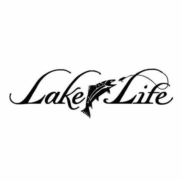 Lake Life Decal Etsy