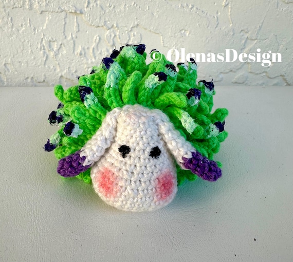 Crochet Costasiella LEAF SHEEP Miniature Nudibranch Sea Slug