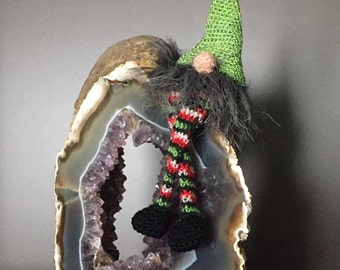 Scandinavian tomten tonttu nisse Christmas gnome crochet ornament Christmas decoration Christmas ornament amigurumi gnome swedish ornament