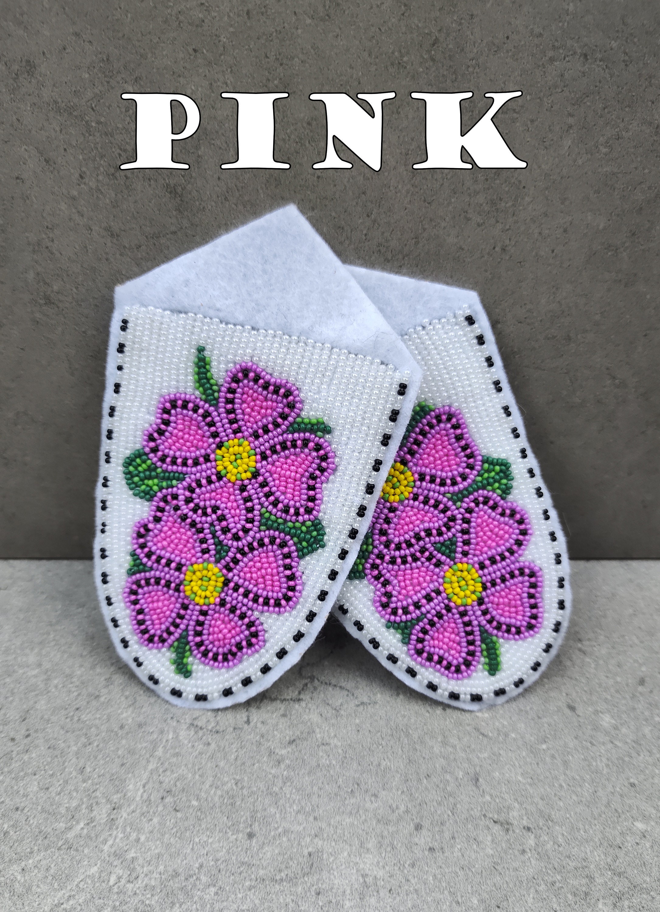 Custom slippers Fully beaded Etsy