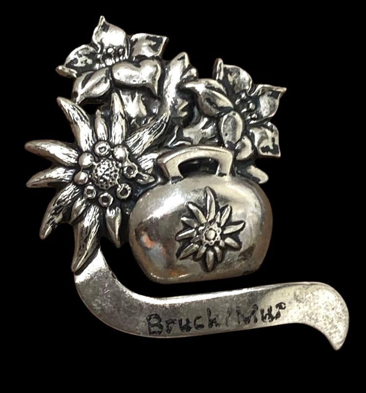 Vintage Austria Brooch - Etsy
