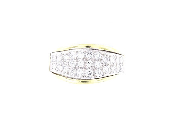 14K Yellow Gold 1.12 Carat Diamond Band Wedding Band Engagement Band Fashion Band Right Hand Band Promise Ring White Gold Rose Gold
