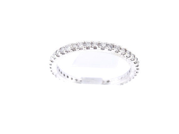 14K White Gold Eternity Diamond Band 0.80 Carats Wedding Band Engagement Band Anniversary Band Birthstone Band Yellow Gold Rose Gold Promise