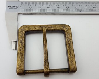 antique brass buckle