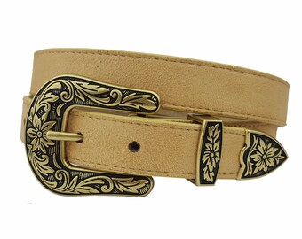 vegan western belt