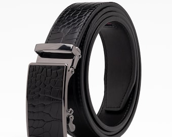 Men's One Size fit all Alligator Print Belt