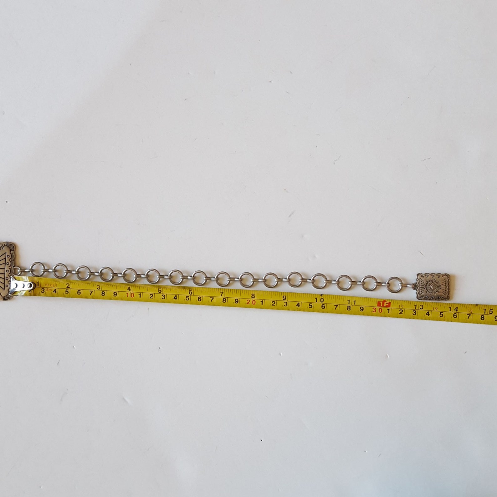 Big and Tall Sizing Western Silver Turquoise Stone Etsy