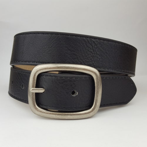 Non-animal Vegan Belt Strap With Snaps - Etsy