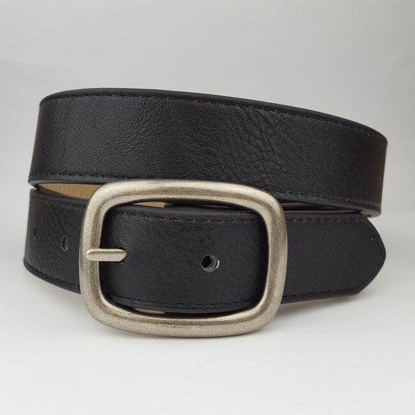 Non-Animal, Vegan Belt Strap with Snaps