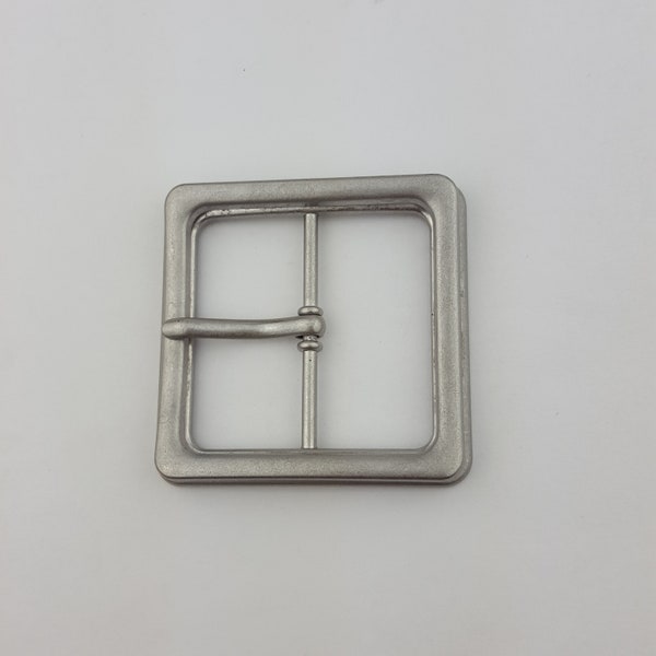 Matte Silver Finish Light Weight Square Buckle