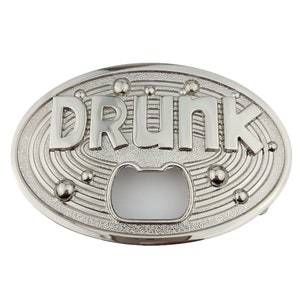 Oval Shape, Bottle Cap opener Buckle