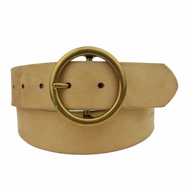 Trendy, Non-Animal, Vegan Suede Belt