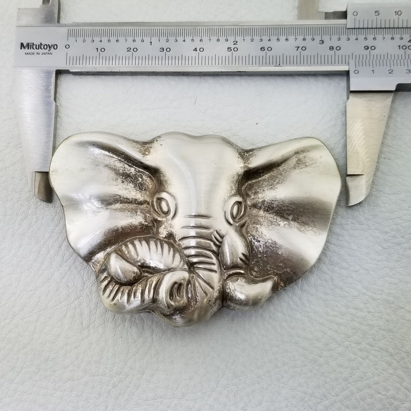 Elephant Belt Buckle in Silver Etsy
