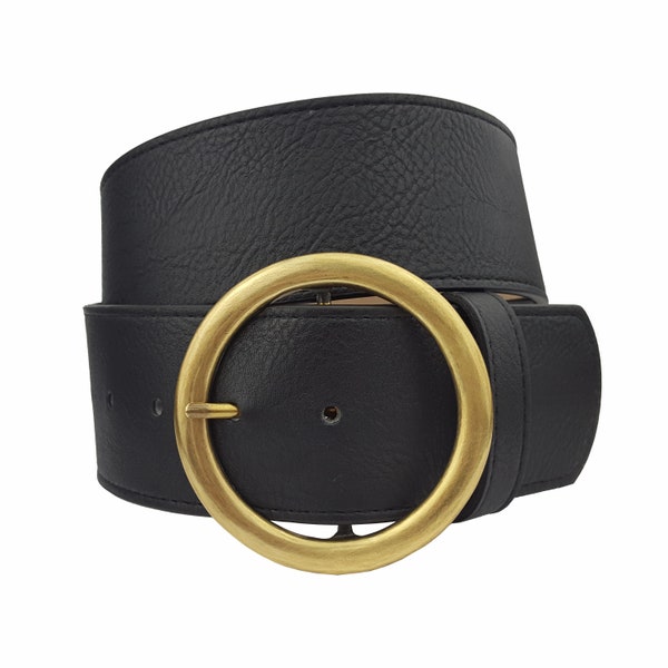 plus size brown belt