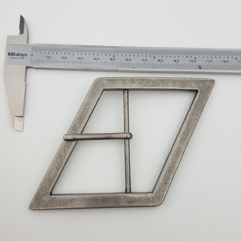 Unique Slanted shape Wide buckle