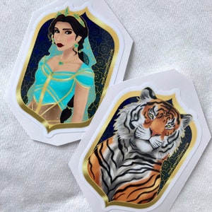 Jasmine and Rajah sticker set image 2