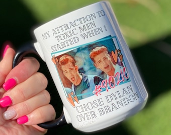 Dylan over Brandon 90210 - 15oz Mug