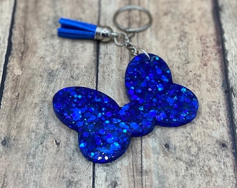 Minnie Mouse Bow Keychain