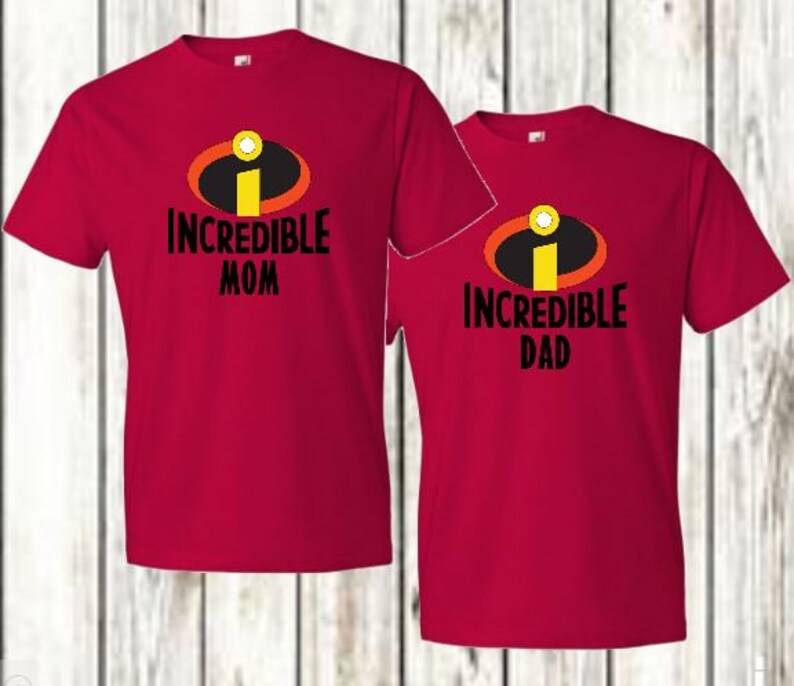 disney incredibles family shirts