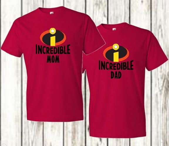 Incredibles t shirts for family Clearance