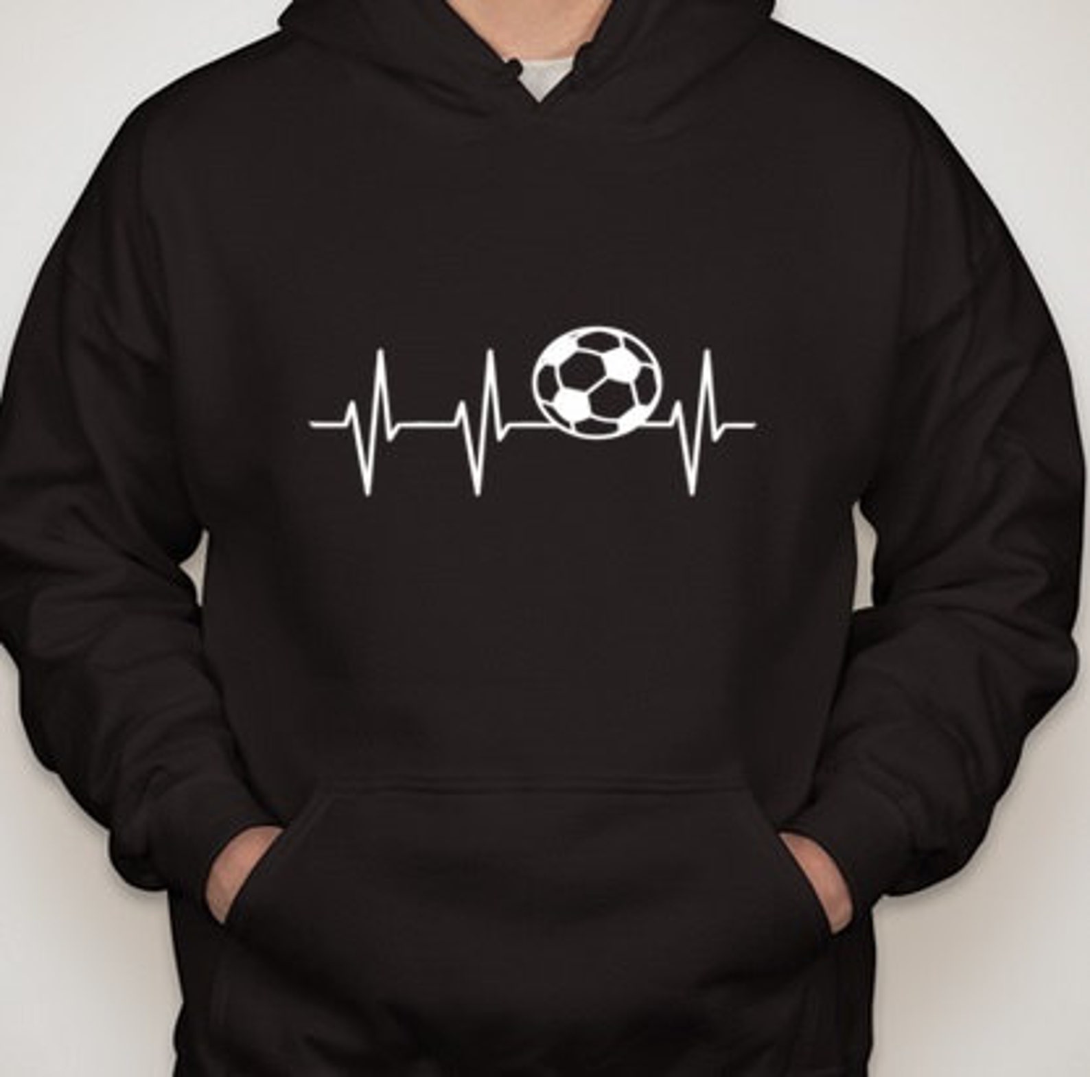 Soccer Heartbeat Sport Loving Shirt. Choose From Hoodie Etsy