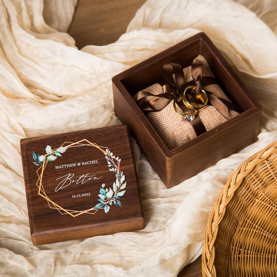 Ring bearer pillow best sale box