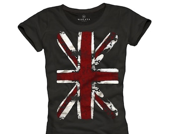 Personalised Union Jack Your Childs Name Baby Grow Bodysuit Vest British Flag