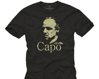 Marlon Brando T-shirt - Le Parrain - cadeaux cool pour les pères Hommes Shirt noir S-XXXXXL