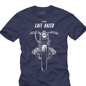 Motorrad Geschenke für Männer - Cafe Racer - Biker T-Shirt Herren  S-XXXXXL